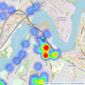 Your Move - Rochester listings heatmap