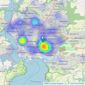 Your Move Sales - Plymouth listings heatmap