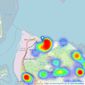 Your Move - Sheerness listings heatmap