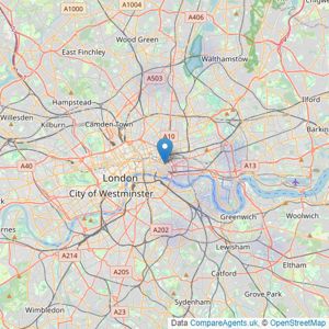 Yours Link Limited - London listings heatmap