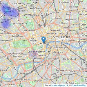 YRT Residential - London listings heatmap