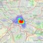 Zenko Properties - Leeds listings heatmap