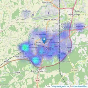 Zoom995 ltd - National listings heatmap